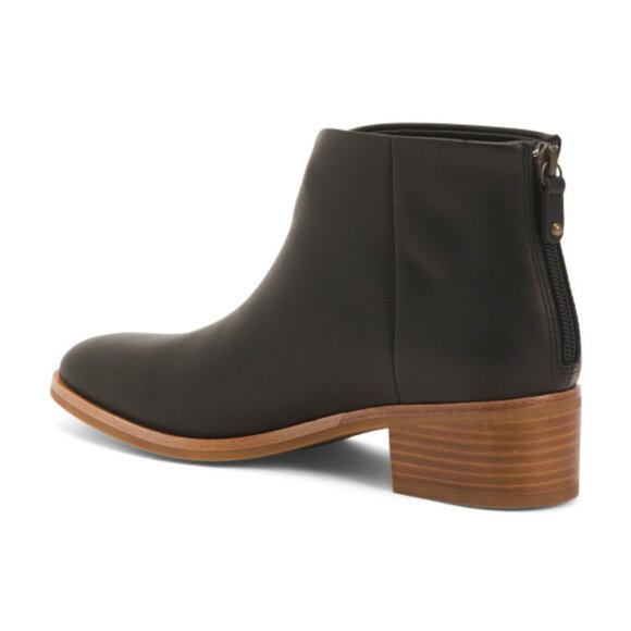 NEW SOLUDOS Leather Venetian Booties in black for women 825 4j2 - Picture 3 of 8